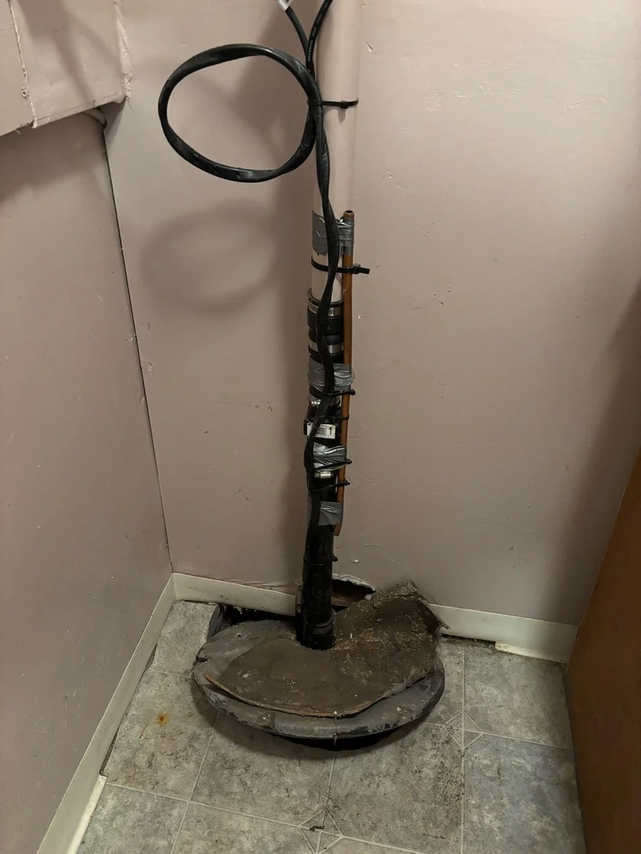 Sump pump installation Brockville
