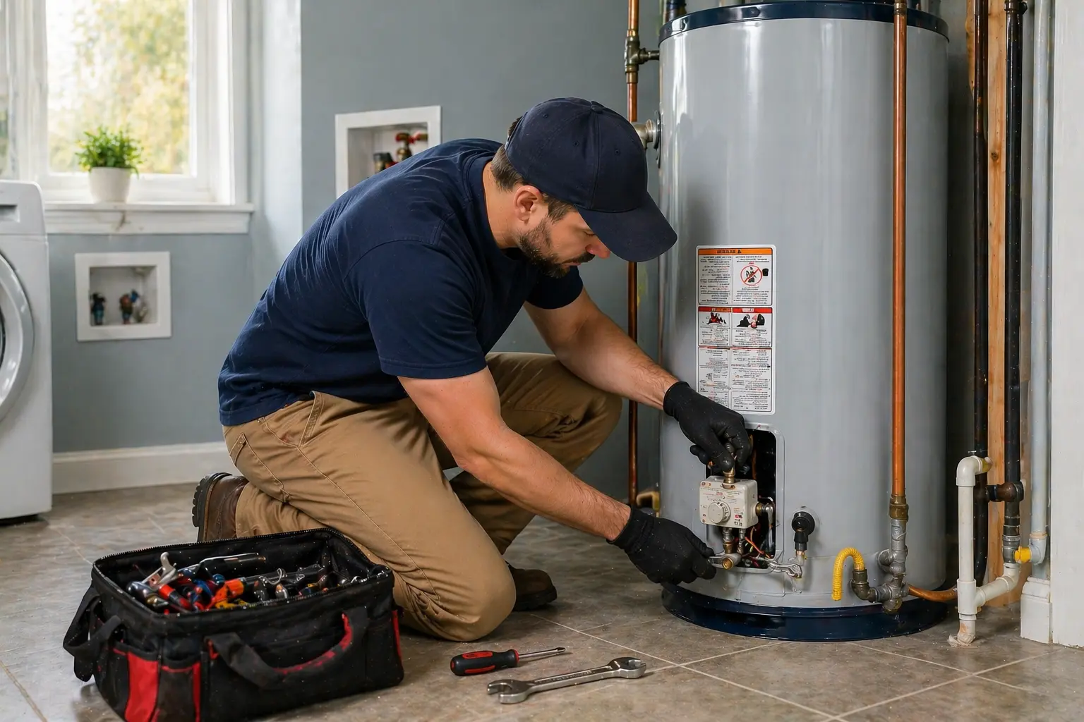 Hot water tank repair Brockville