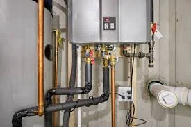 Tankless water heater installation